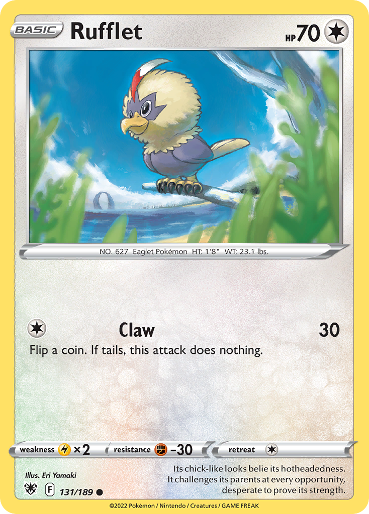 Rufflet — illustrated card