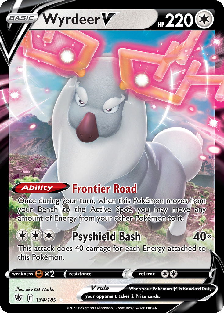 Wyrdeer V — illustrated card