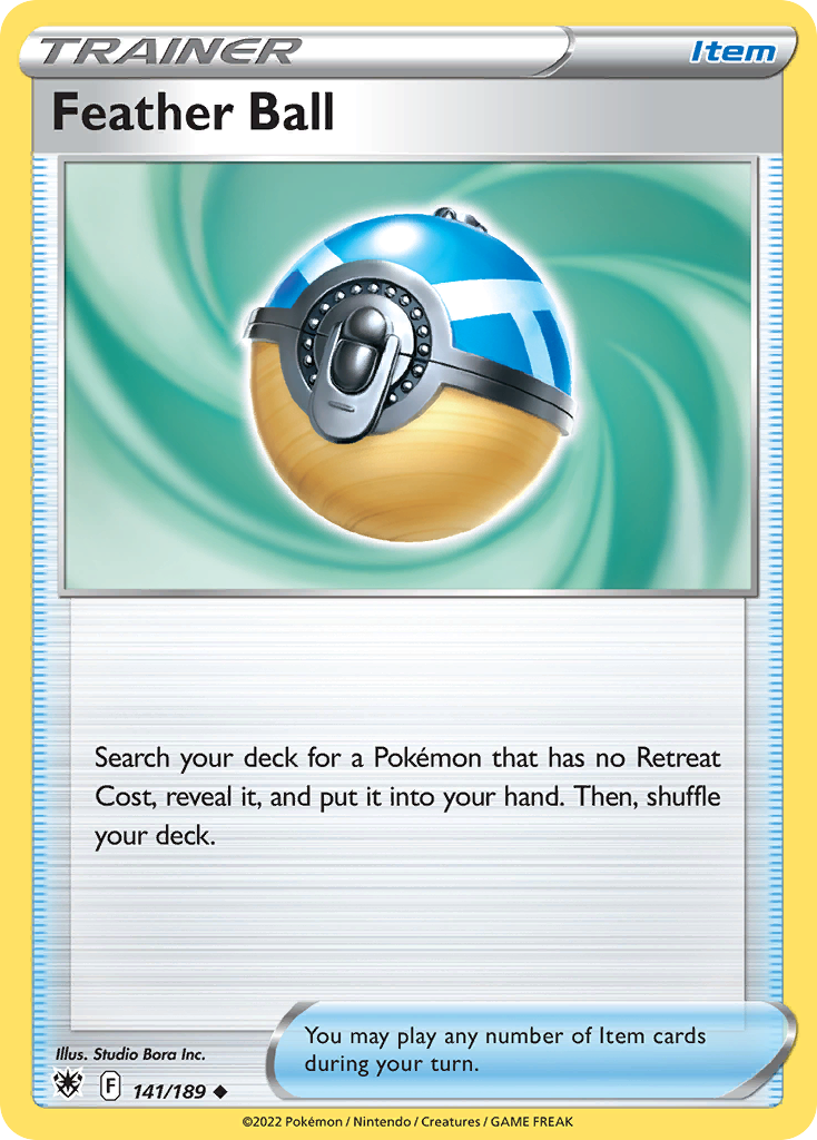 Feather Ball — illustrated card