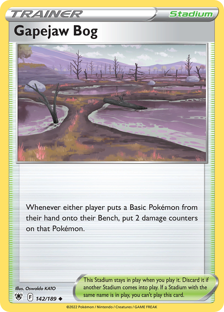 Gapejaw Bog — illustrated card