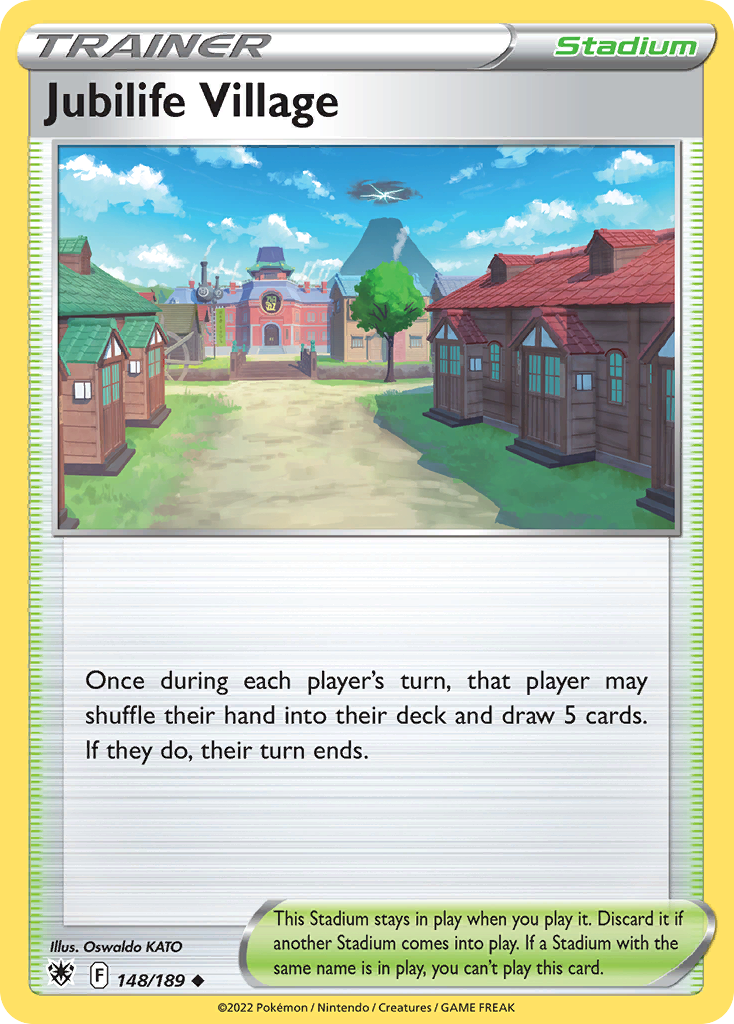 Jubilife Village — illustrated card