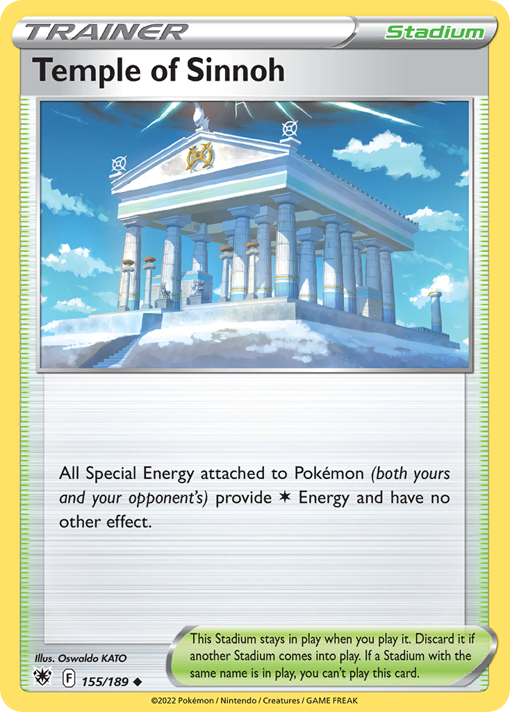 Temple of Sinnoh — illustrated card