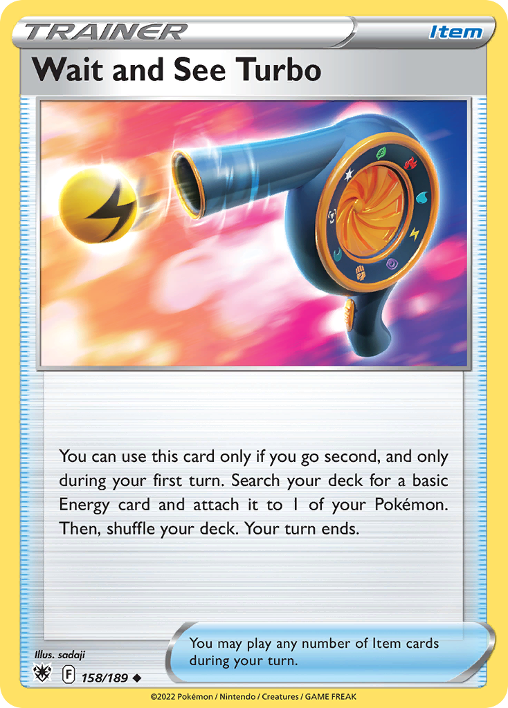 Wait and See Turbo — illustrated card