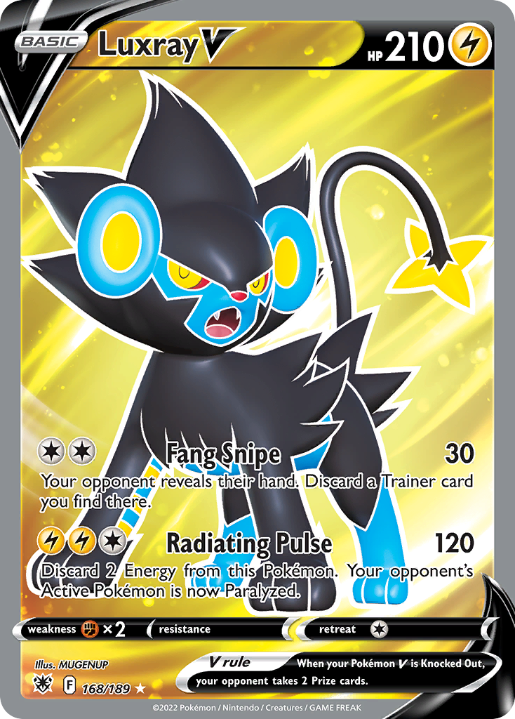 Luxray V — illustrated card