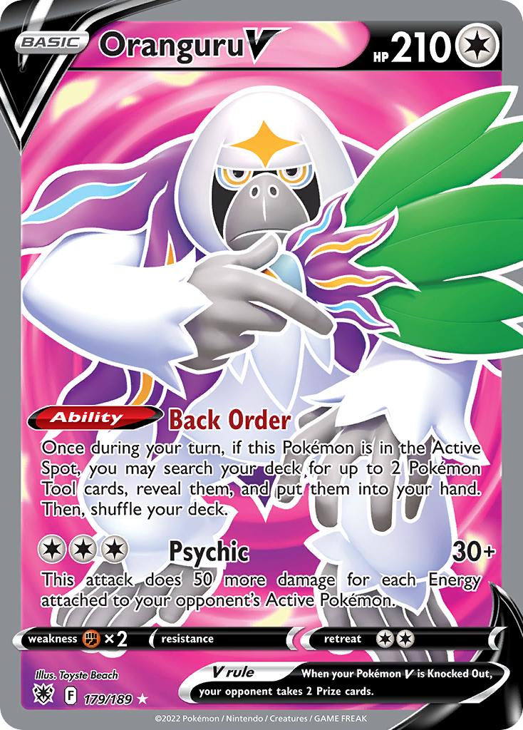 Oranguru V — illustrated card