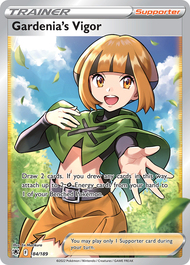 Gardenia's Vigor — illustrated card