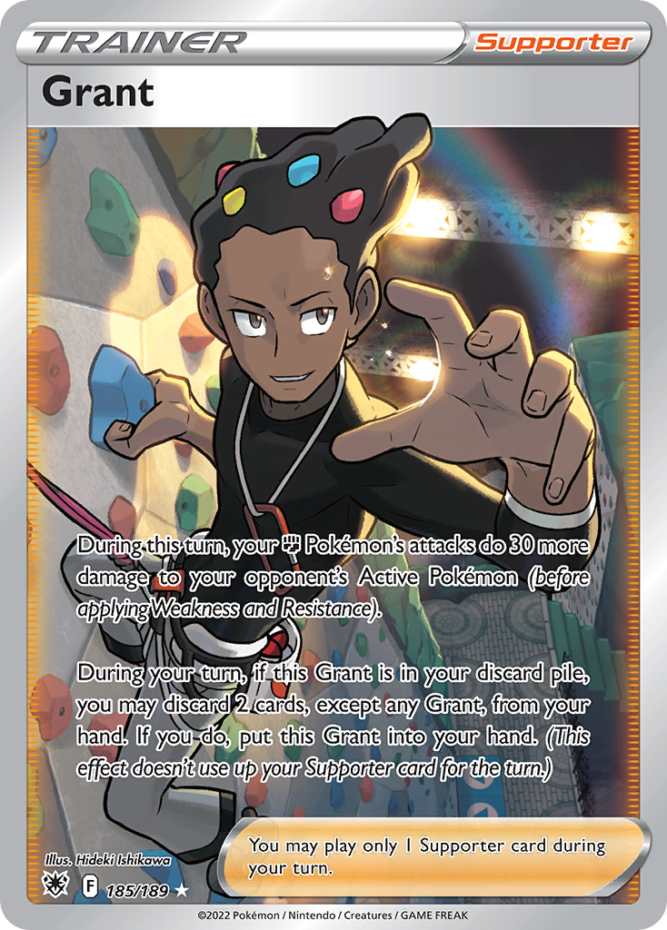 Grant — illustrated card