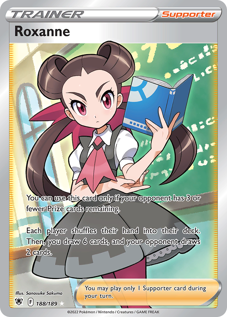 Roxanne — illustrated card