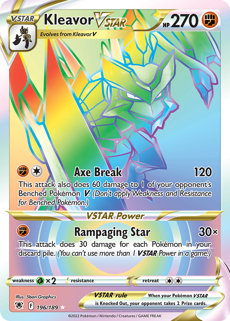 Kleavor VSTAR — illustrated card