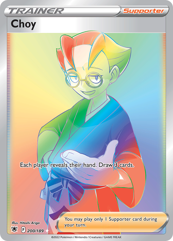 Choy — illustrated card