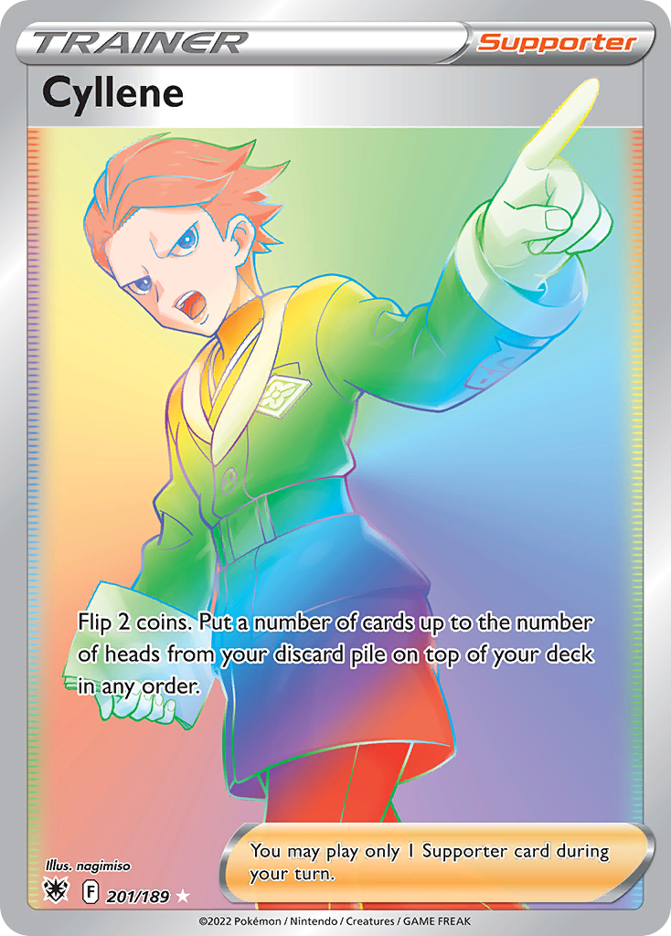 Cyllene — illustrated card