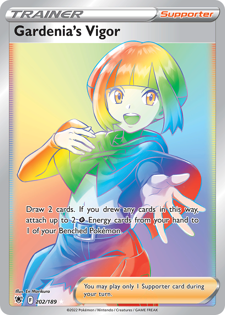 Gardenia's Vigor — illustrated card