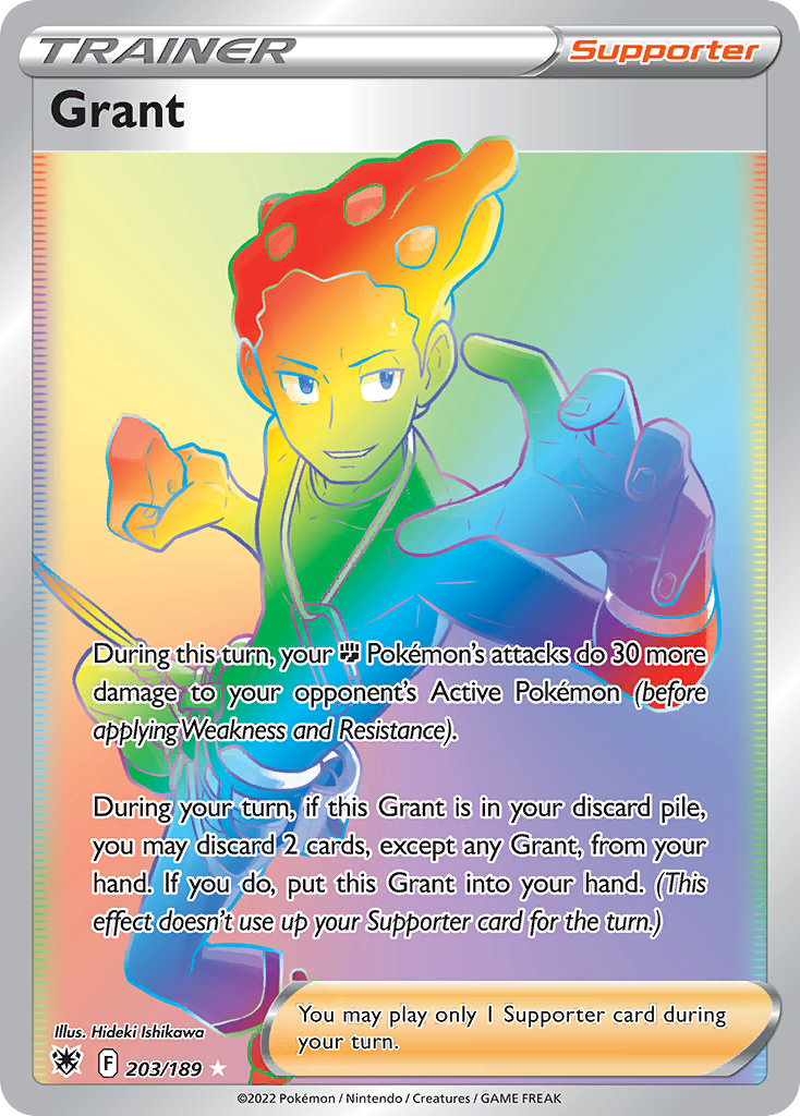 Grant — illustrated card