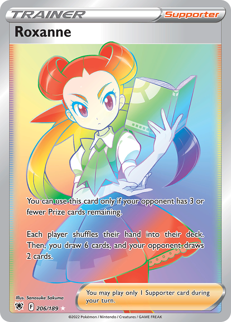 Roxanne — illustrated card