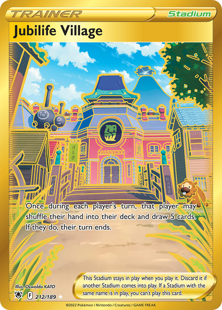 Jubilife Village — illustrated card