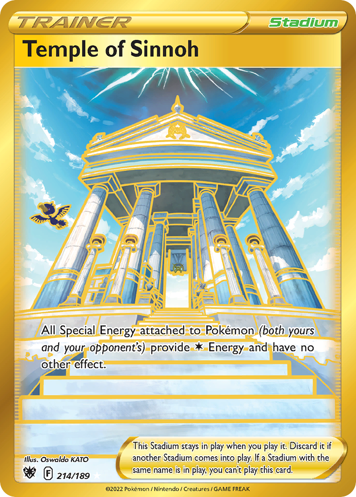 Temple of Sinnoh — illustrated card