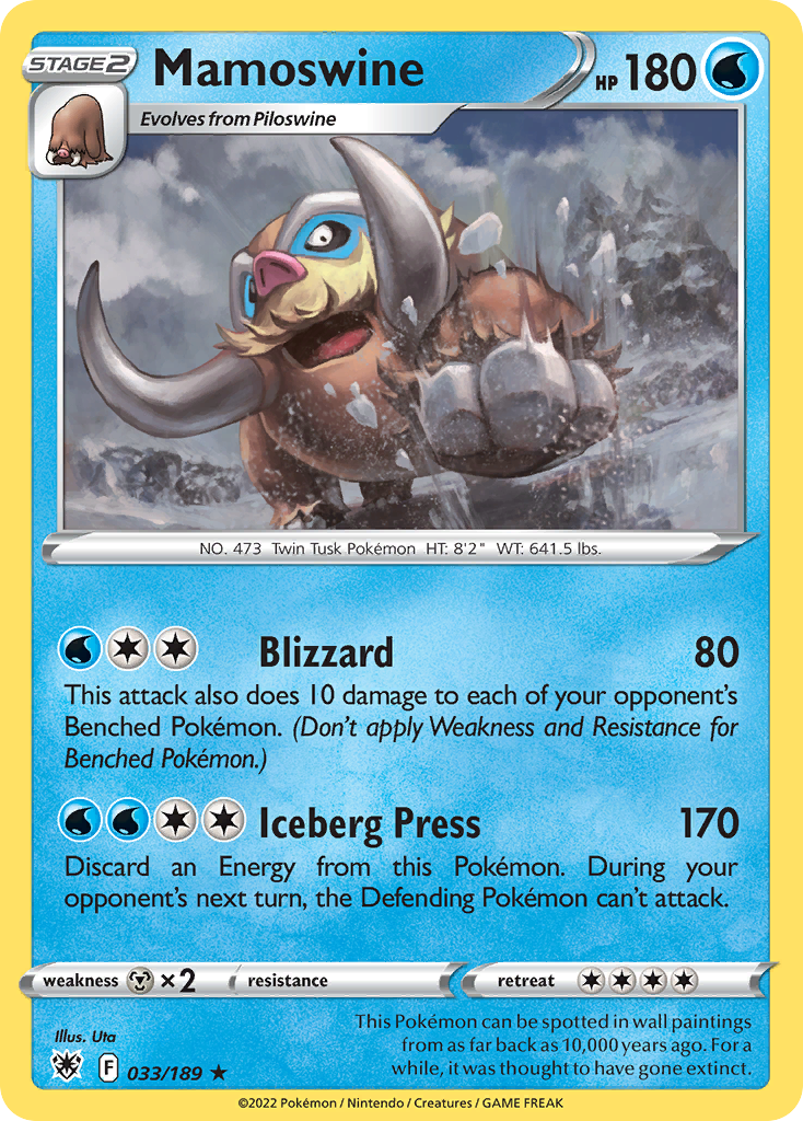 Mamoswine — illustrated card