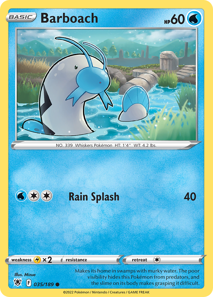 Barboach — illustrated card