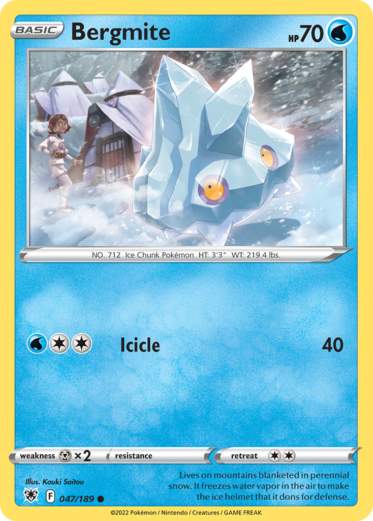 Bergmite — illustrated card