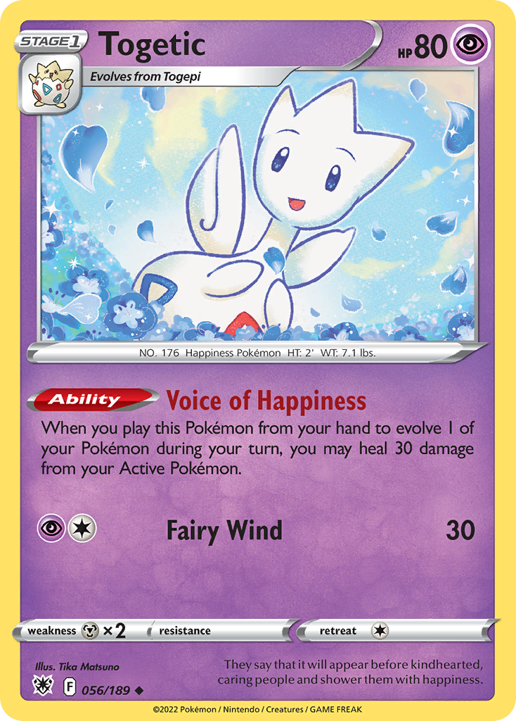 Togetic — illustrated card