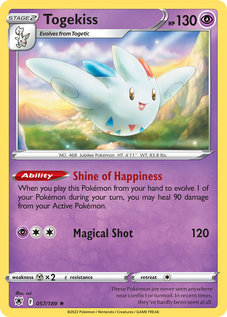 Togekiss — illustrated card