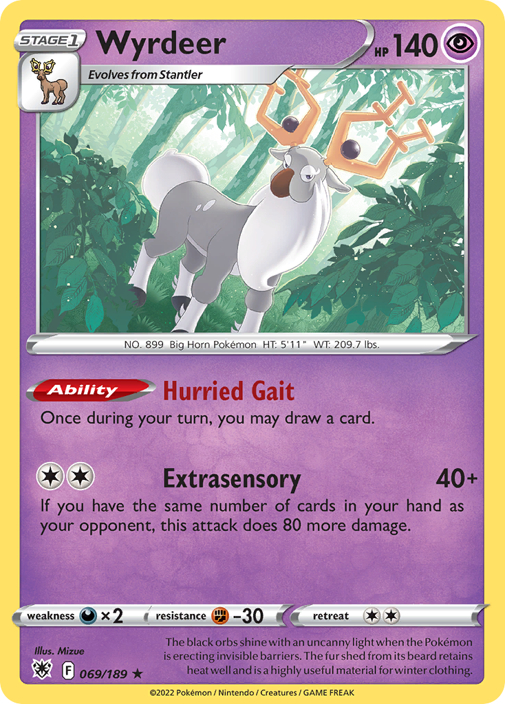 Wyrdeer — illustrated card