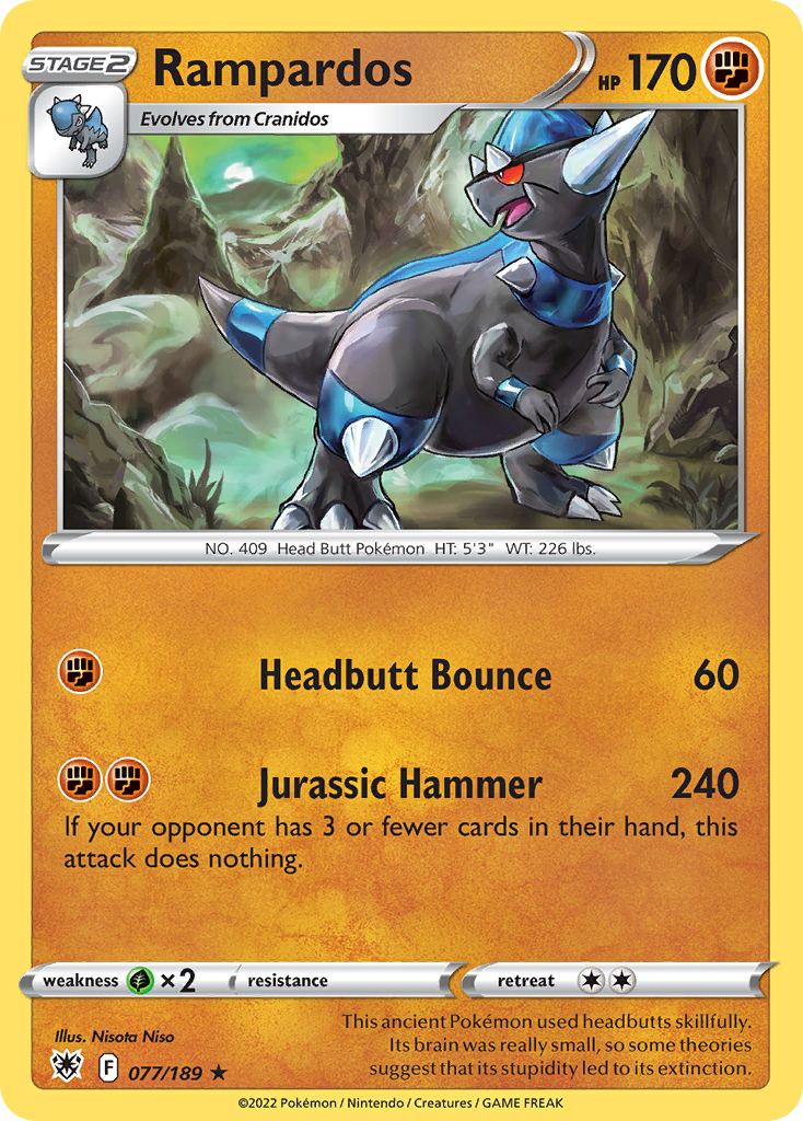 Rampardos — illustrated card