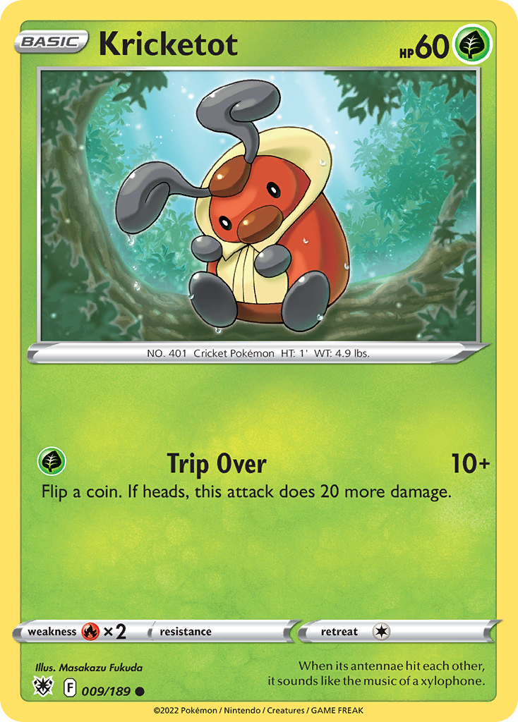 Kricketot — illustrated card