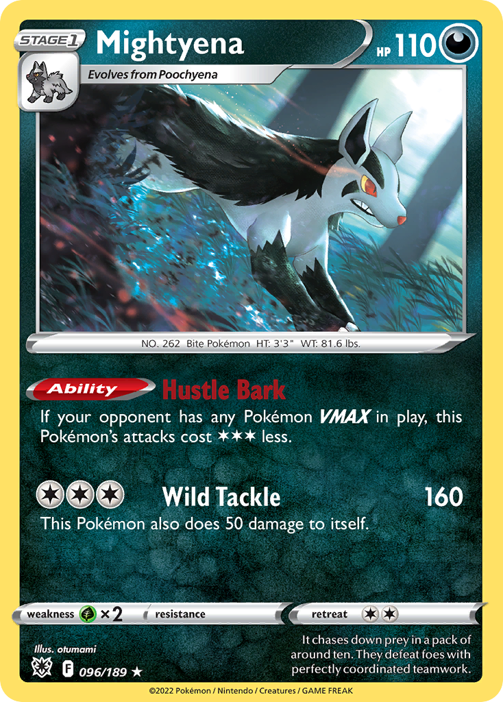 Mightyena — illustrated card