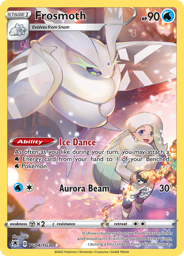 Frosmoth — illustrated card