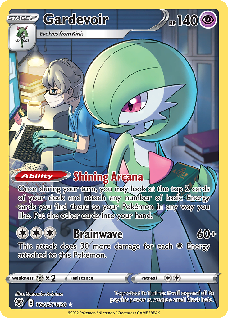 Gardevoir — illustrated card