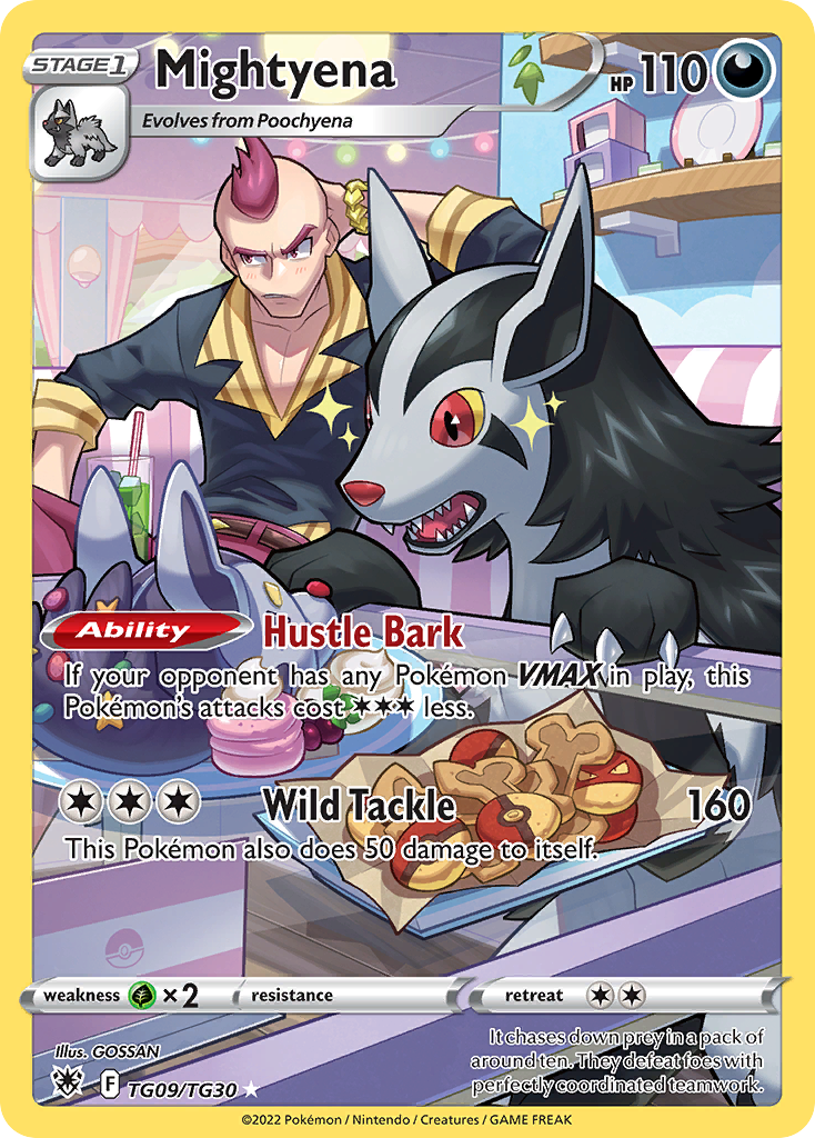 Mightyena — illustrated card