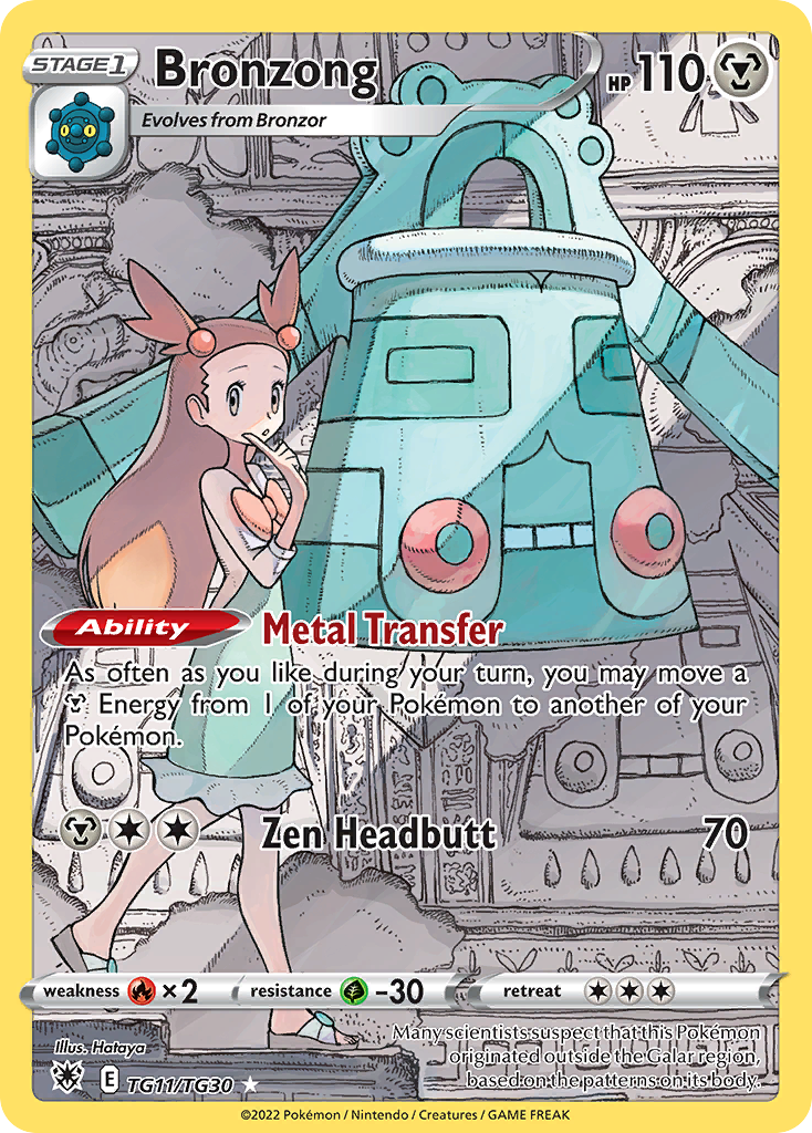 Bronzong — illustrated card