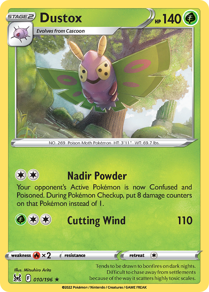 Dustox — illustrated card