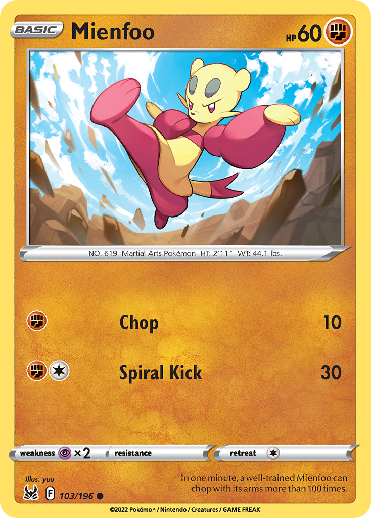 Mienfoo — illustrated card