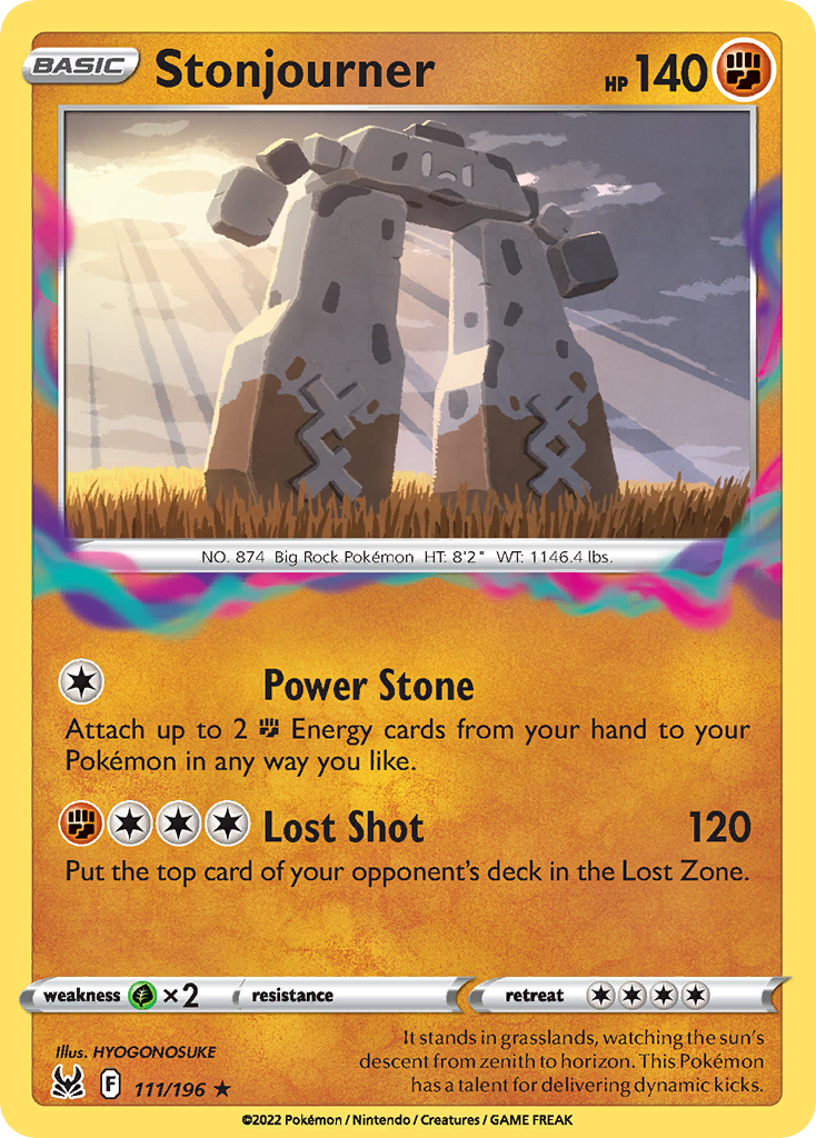 Stonjourner — illustrated card