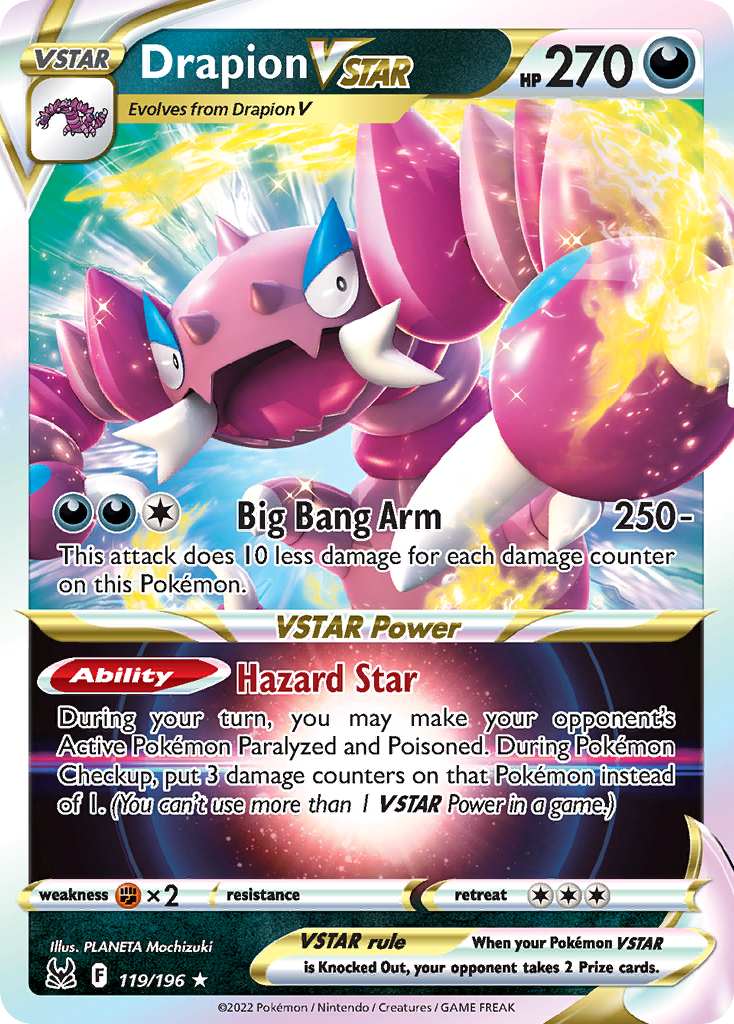 Drapion VSTAR — illustrated card