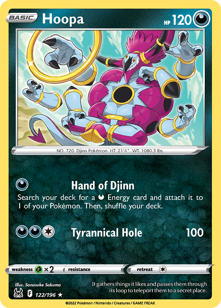 Hoopa — illustrated card