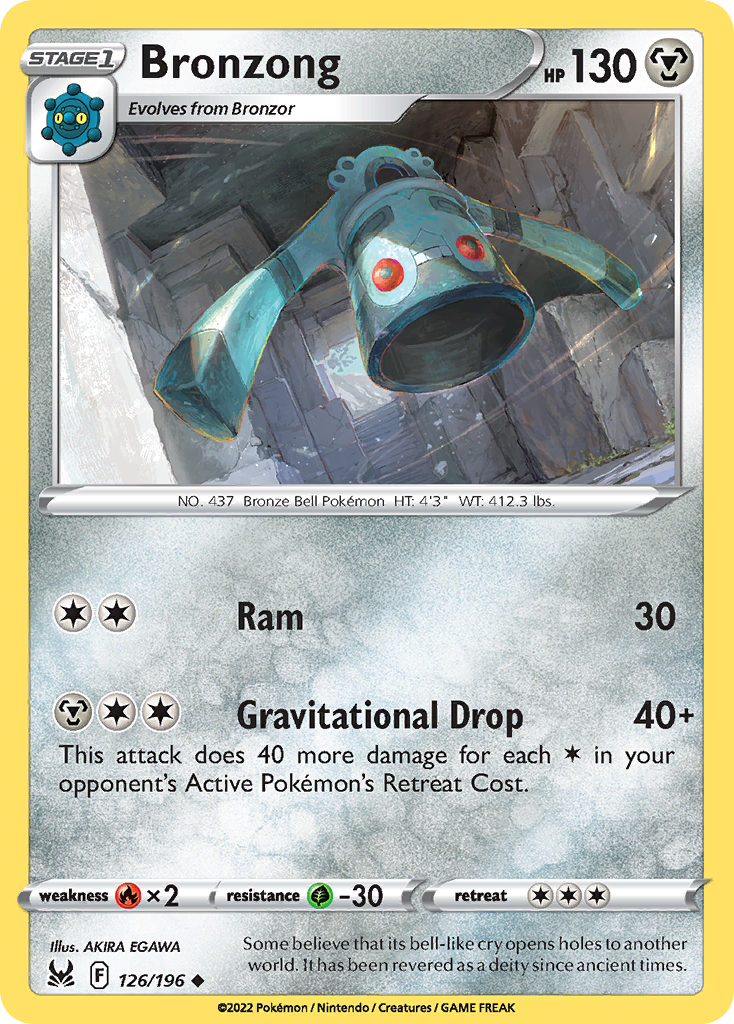 Bronzong — illustrated card