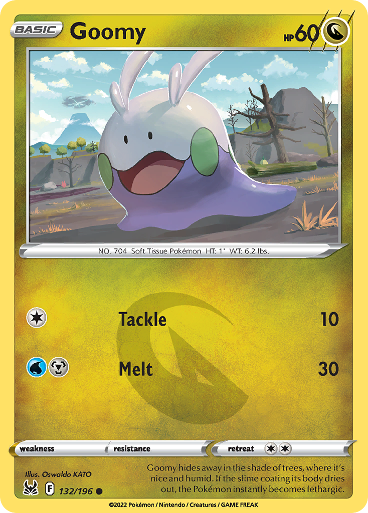 Goomy — illustrated card