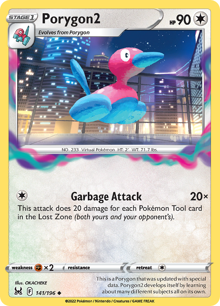 Porygon2 — illustrated card