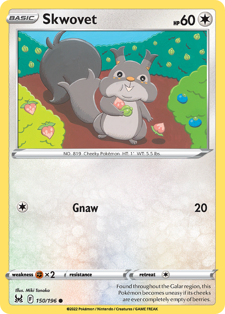 Skwovet — illustrated card