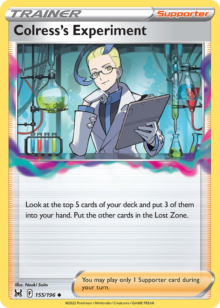 Colress's Experiment — illustrated card