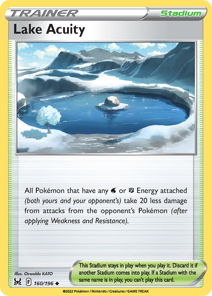 Lake Acuity — illustrated card