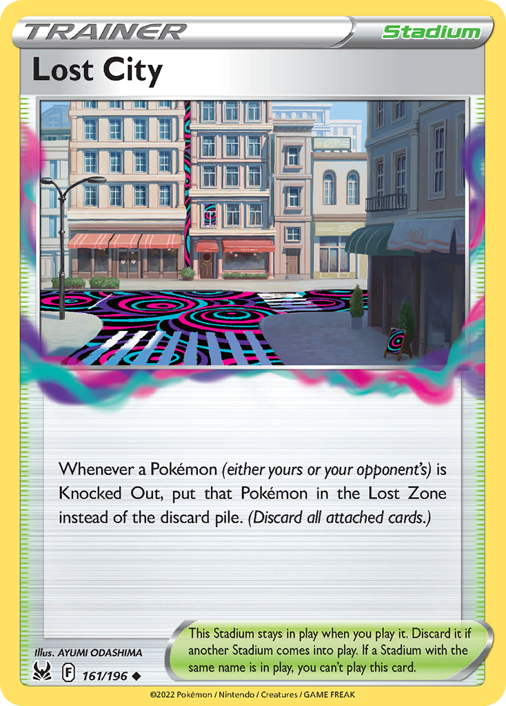 Lost City — illustrated card