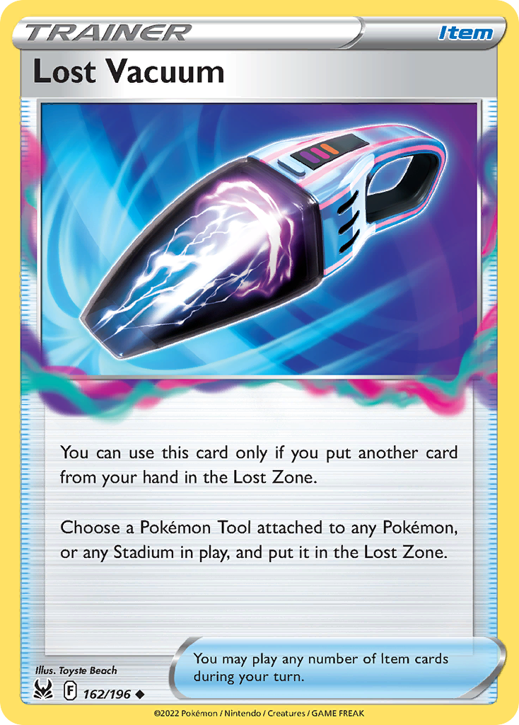 Lost Vacuum — illustrated card