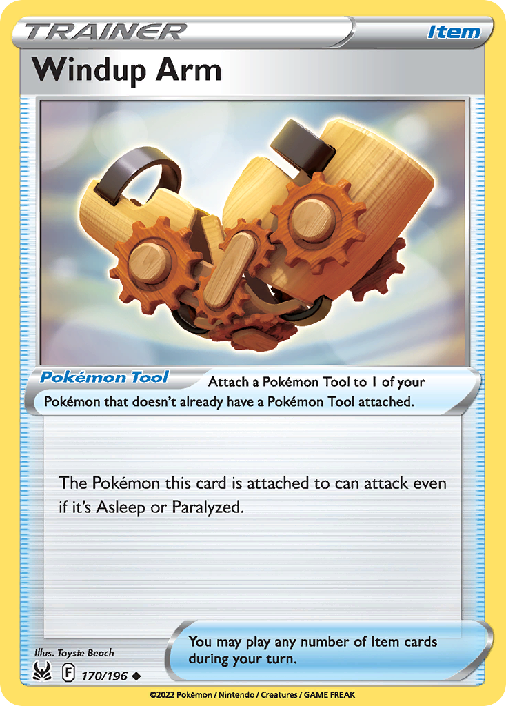 Windup Arm — illustrated card