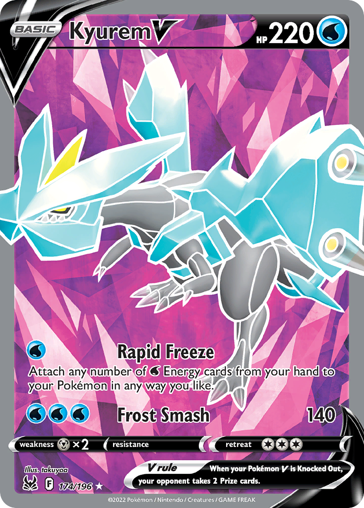Kyurem V — illustrated card