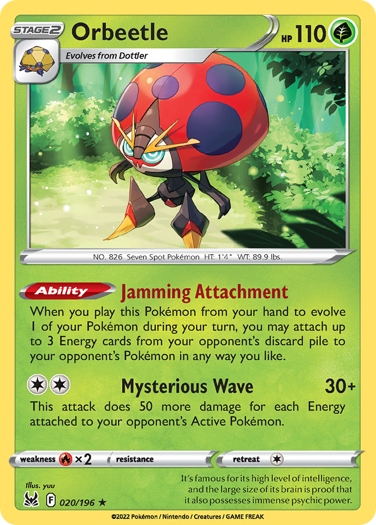 Orbeetle — illustrated card