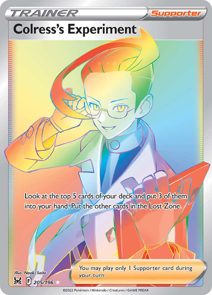 Colress's Experiment — illustrated card
